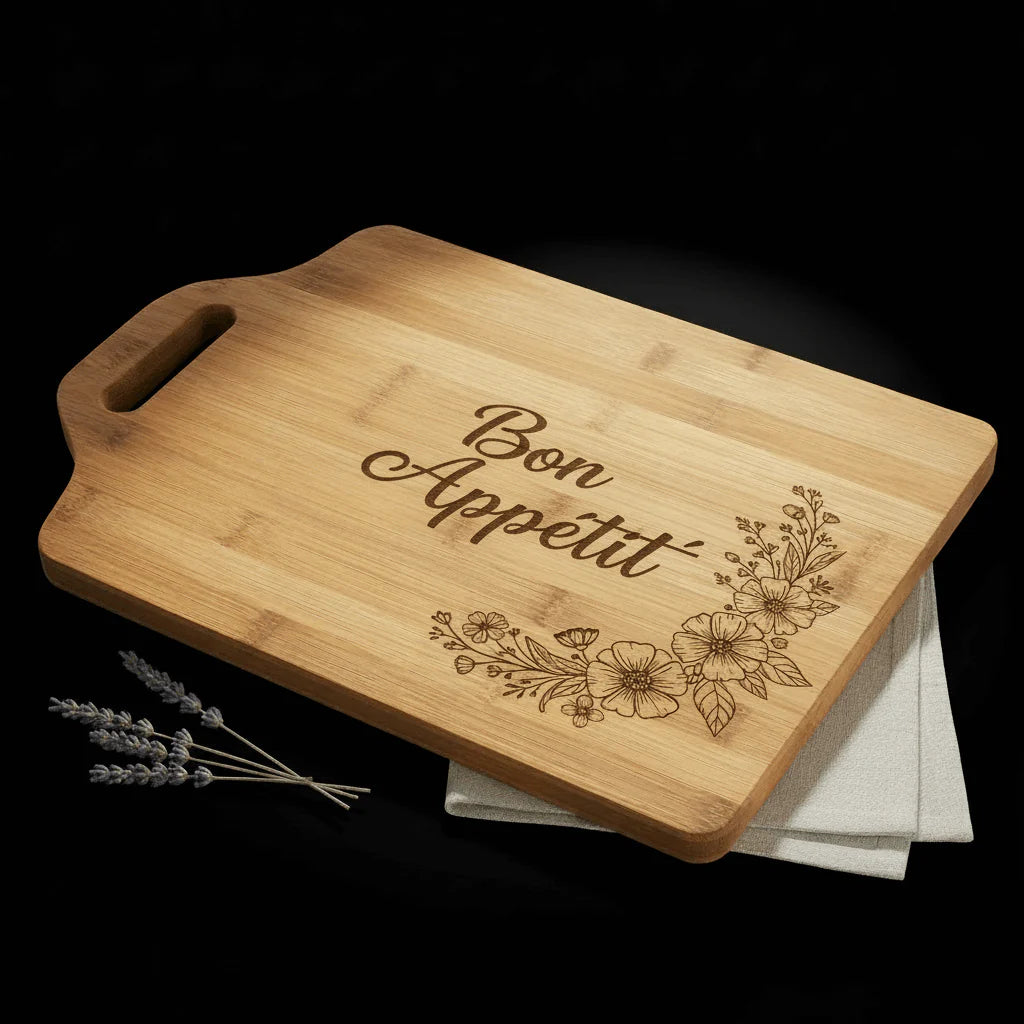 Bamboo Cutting Board 15 X 10 Combines Functionality with Craftsmanship